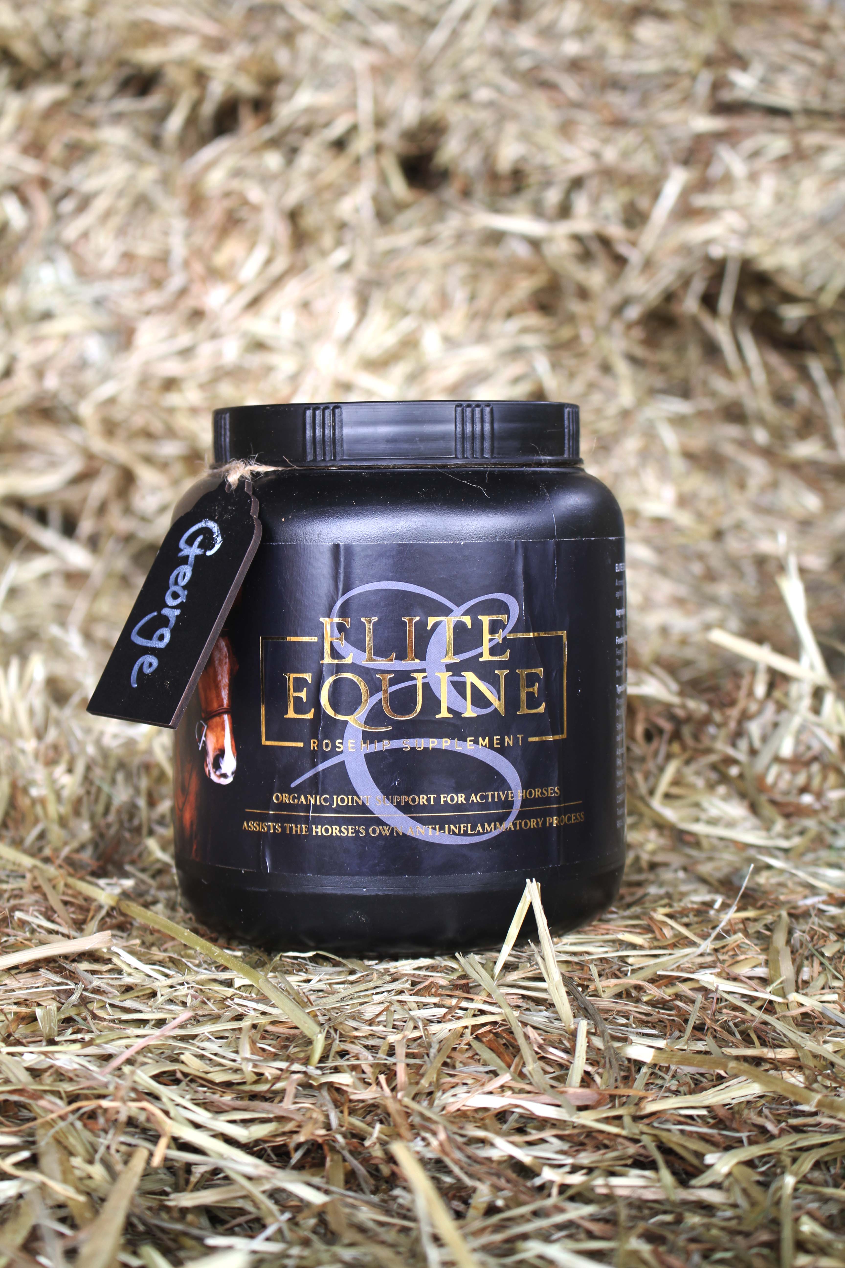 elite equine supplement tub