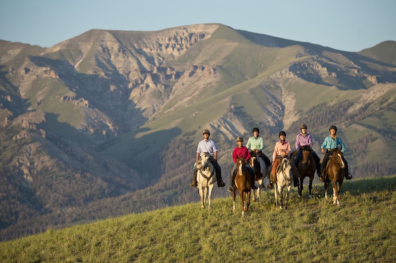 Bitterroot ranch wyoming ranch rider