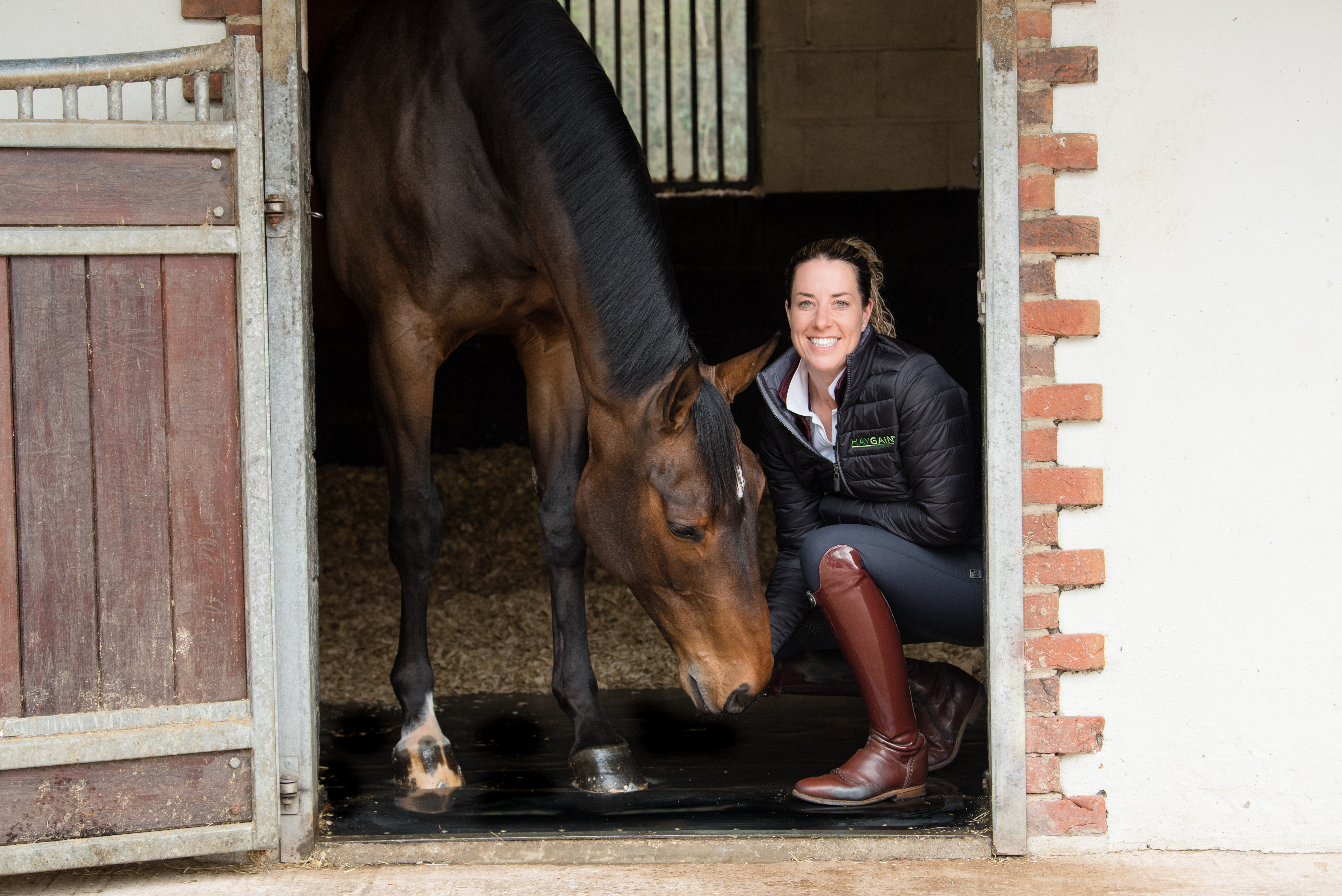 Charlotte Dujardin on Comfortstall