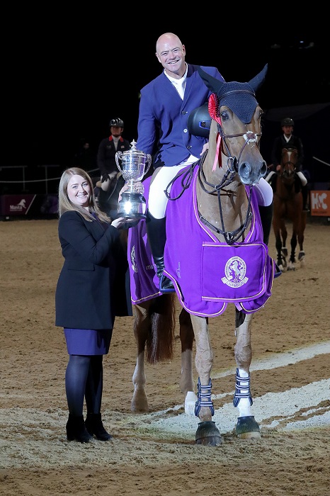 Francois Mathy winner at HOYS