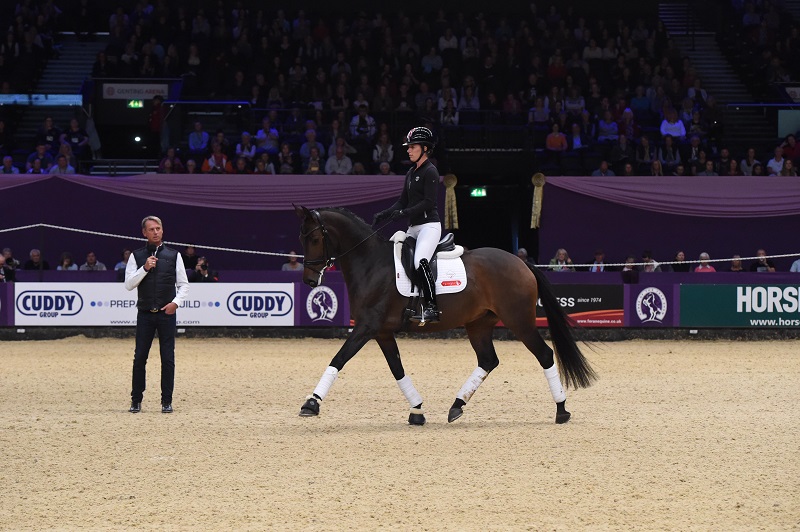 Carl Hester at HOYS