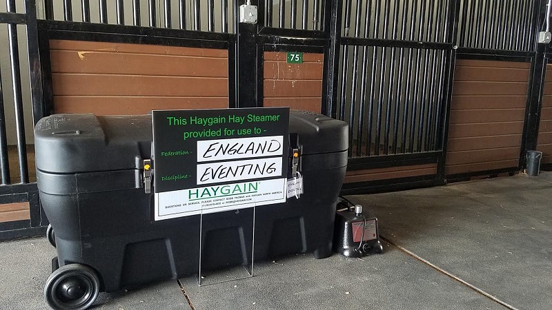 Haygain haysteamers at WEG 2018