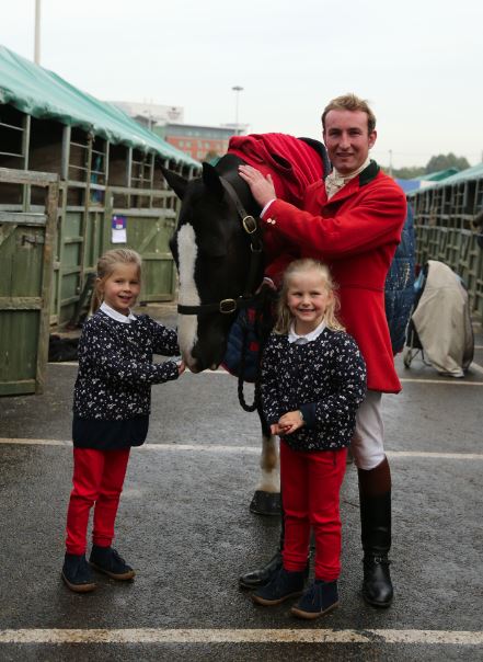 Oliver Hood at HOYS