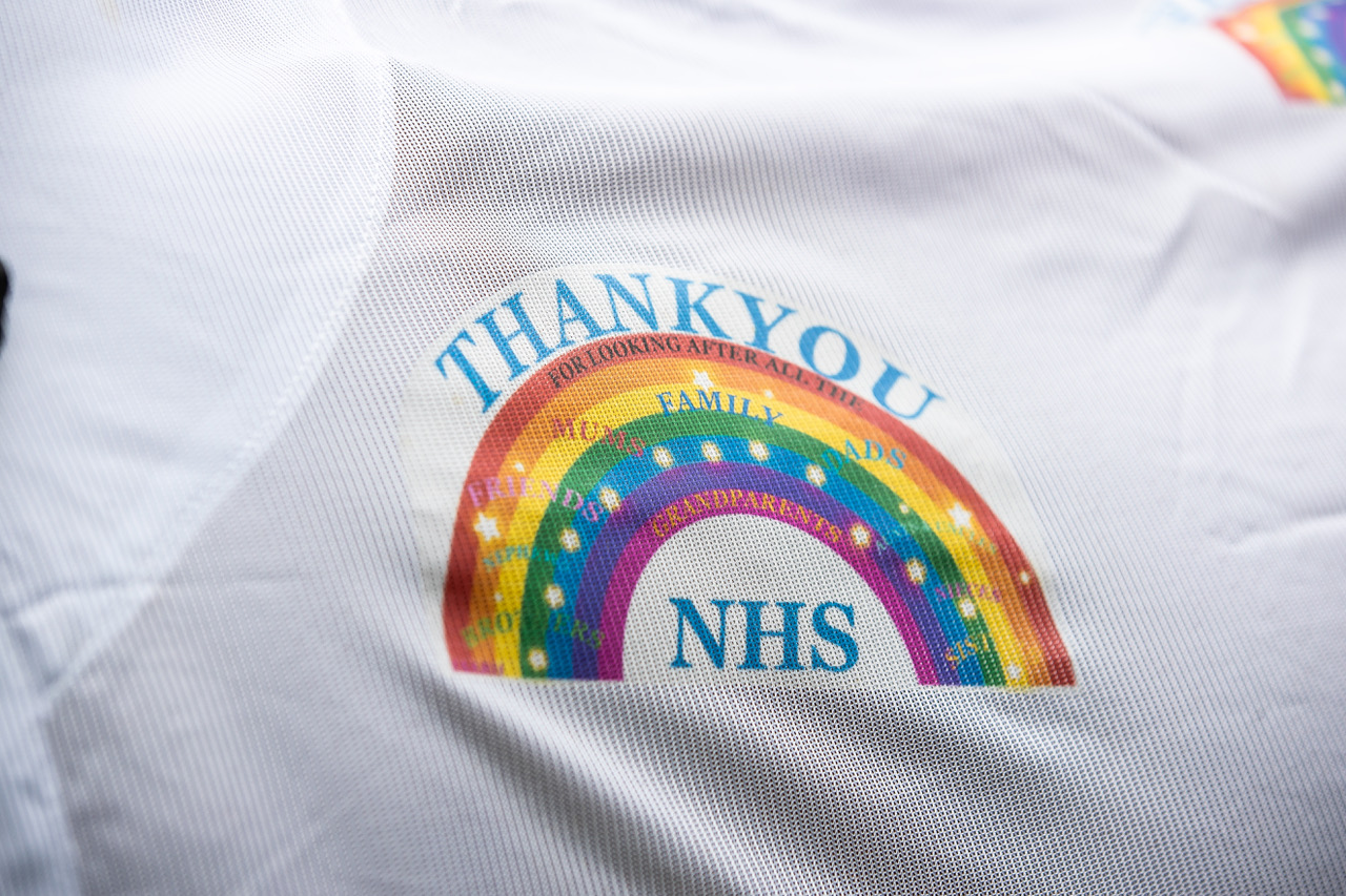 NHS rainbow it's all a bit horse