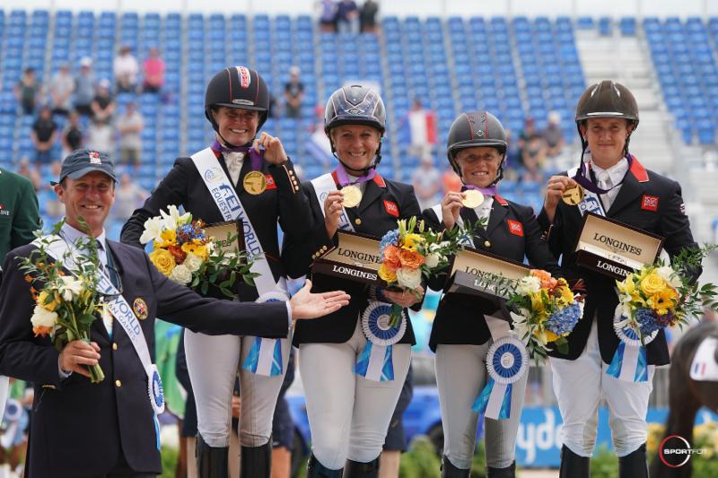 team GB gold Tryon 2018 equestrian news